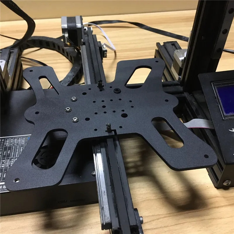 Creality Ender Pro v2 3d Impressora Blv Ender Pro y Eixo Placa de Fibra Carbono Mgn12h Linear Ferroviário Atualização - Imagem 5