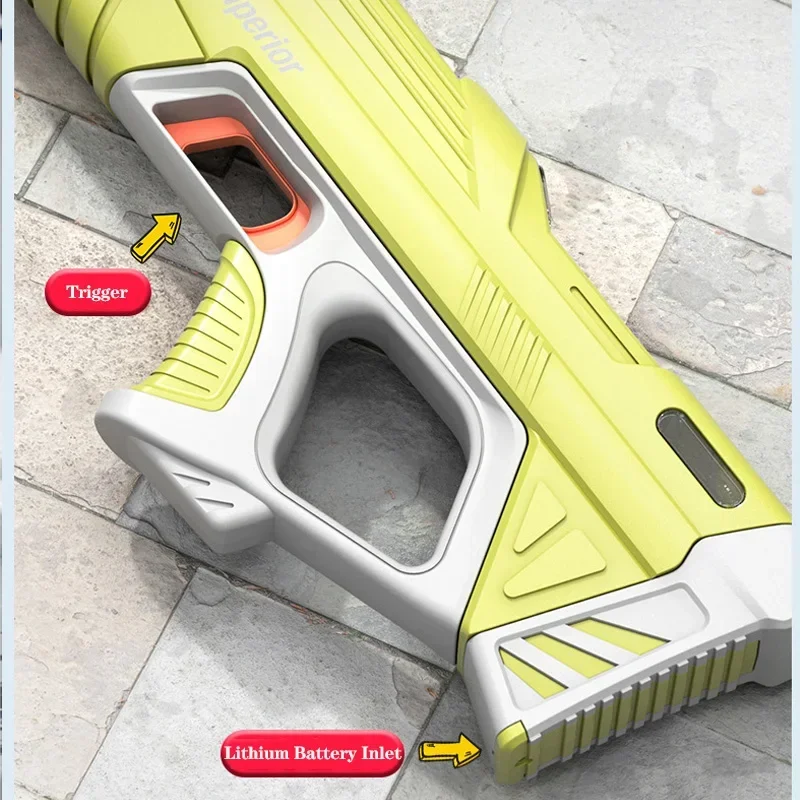 Electric Water Gun Toys Bursts Children's High-pressure Strong Charging Energy Water Automatic Water Spray Children's Toy Guns 2