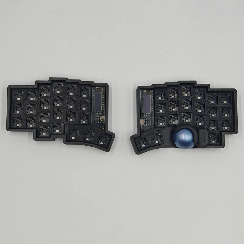 Trackball 39/44/47/59 Split Keyboard Kit RGB MX/Choc Switch