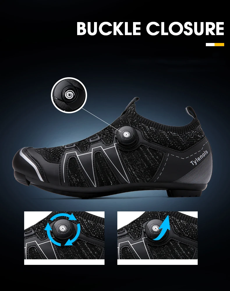 Outdoor Flyknit Cycling Shoes