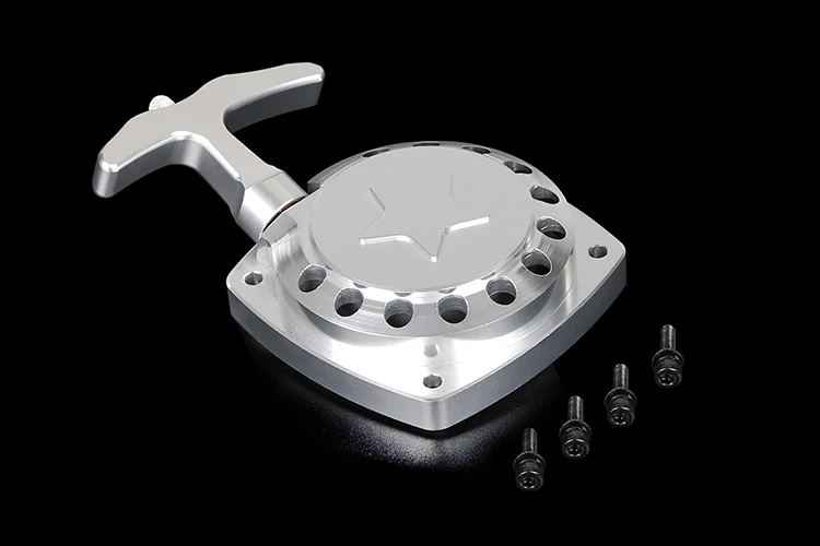 

CNC machining metal hand puller with CNC machining full metal turbine for 1/5 ROFUN KM HPI BAJA 5B 5T 5SC