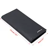 Ultra Thin Men's Long Wallet Leather Business Purse ID Card Postcard Note Storage Holder Foldable Male Handheld Purse 6