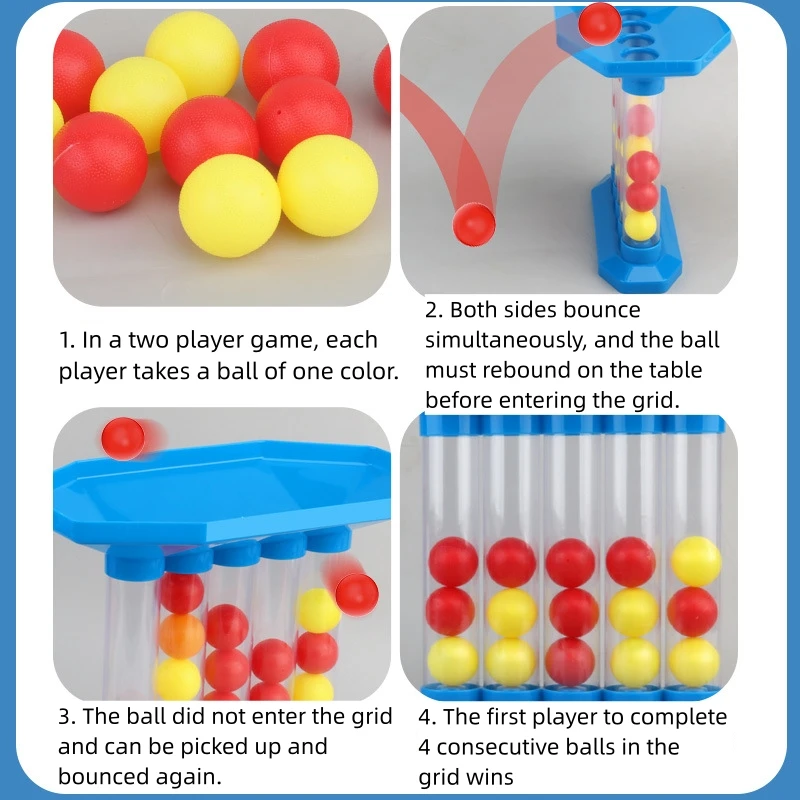 GAGATO Mens Erger Je Niet Spel - Ludo Bordspel - Popping Movers Reisspel Spelletjes Voor Kinderen En Volwassenen
