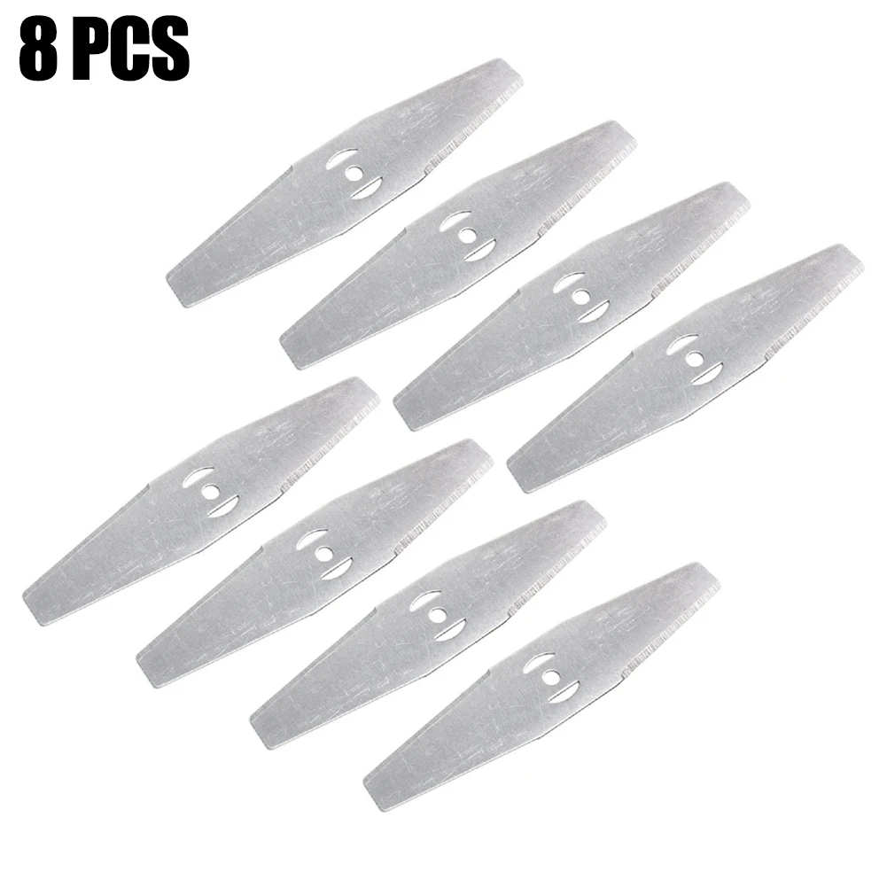 8pcsGrassTrimmerHeadBladeElectricLawnMowerBlades150mmLawn