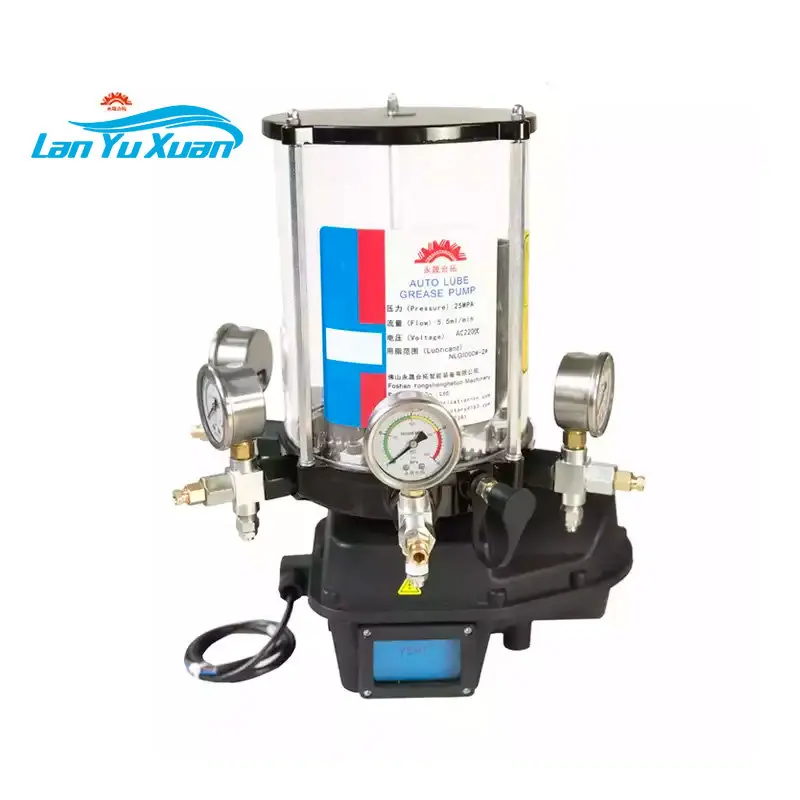 

EGM-P Electric Grease Pump with 4 Outlets and Choice of 24V/220V for Progressive Lubrication in Heavy Machinery