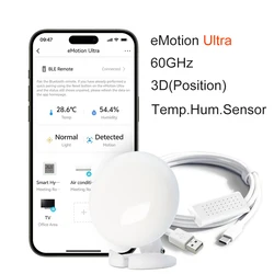 Smart Home Bridge with Emotion Presence Detection and WiFi Motion Sensor - EMotion Ultra