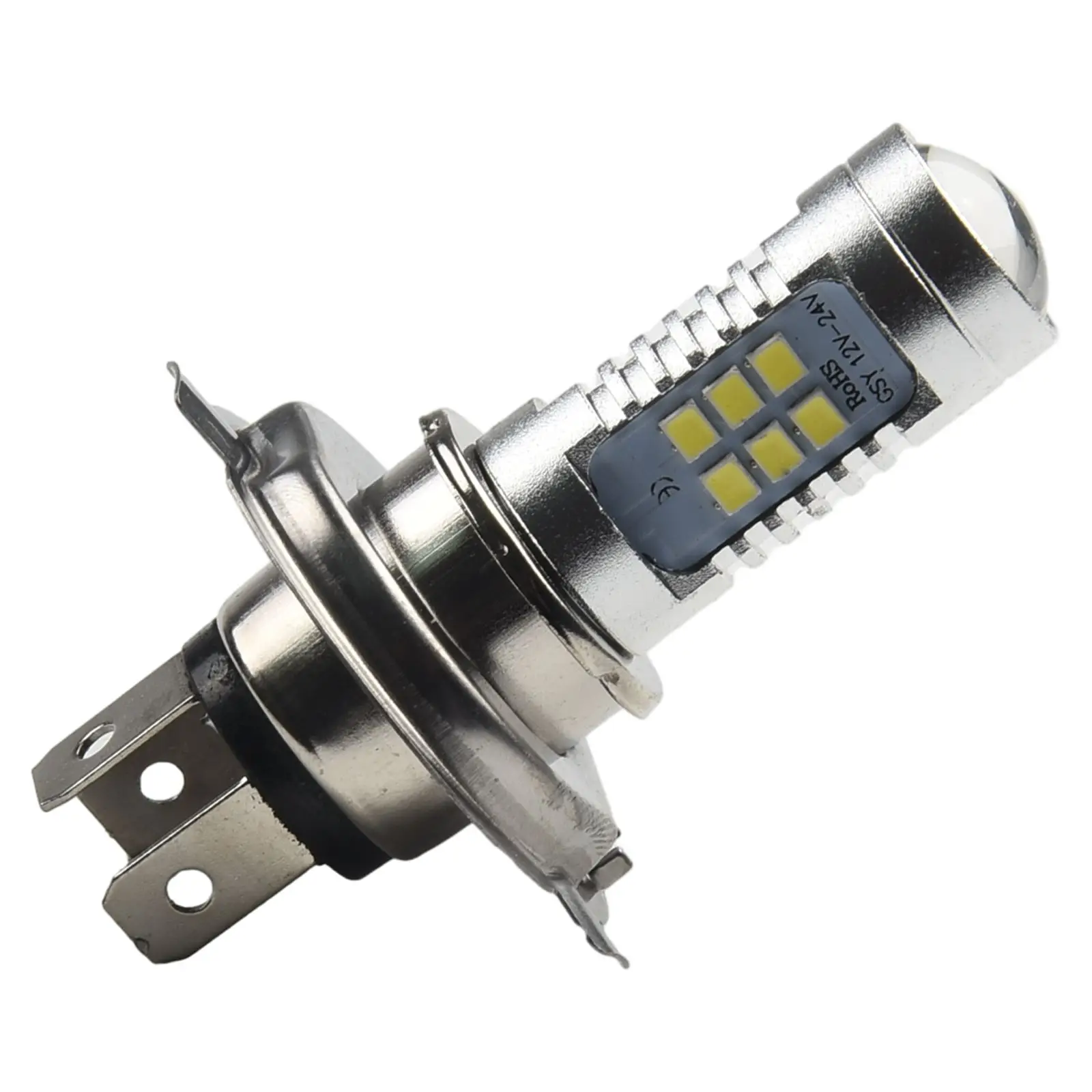 

High Low Beam 6000K LED Headlight Bulb Conversion 4x H4 9003 HB2 Super White Quality Material Easy to Install