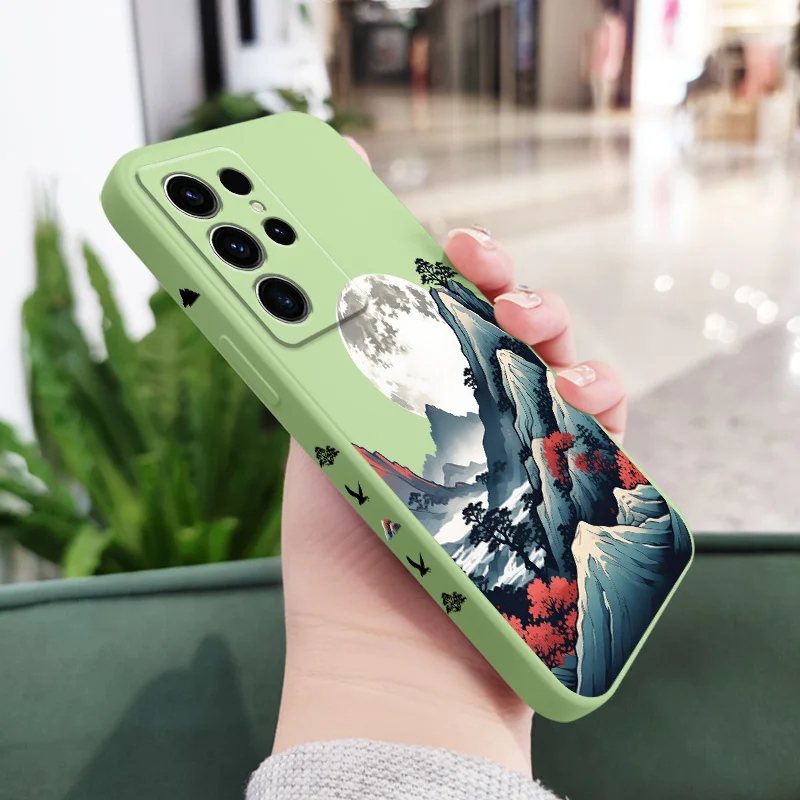 Smoke Mountain Protective Phone Case