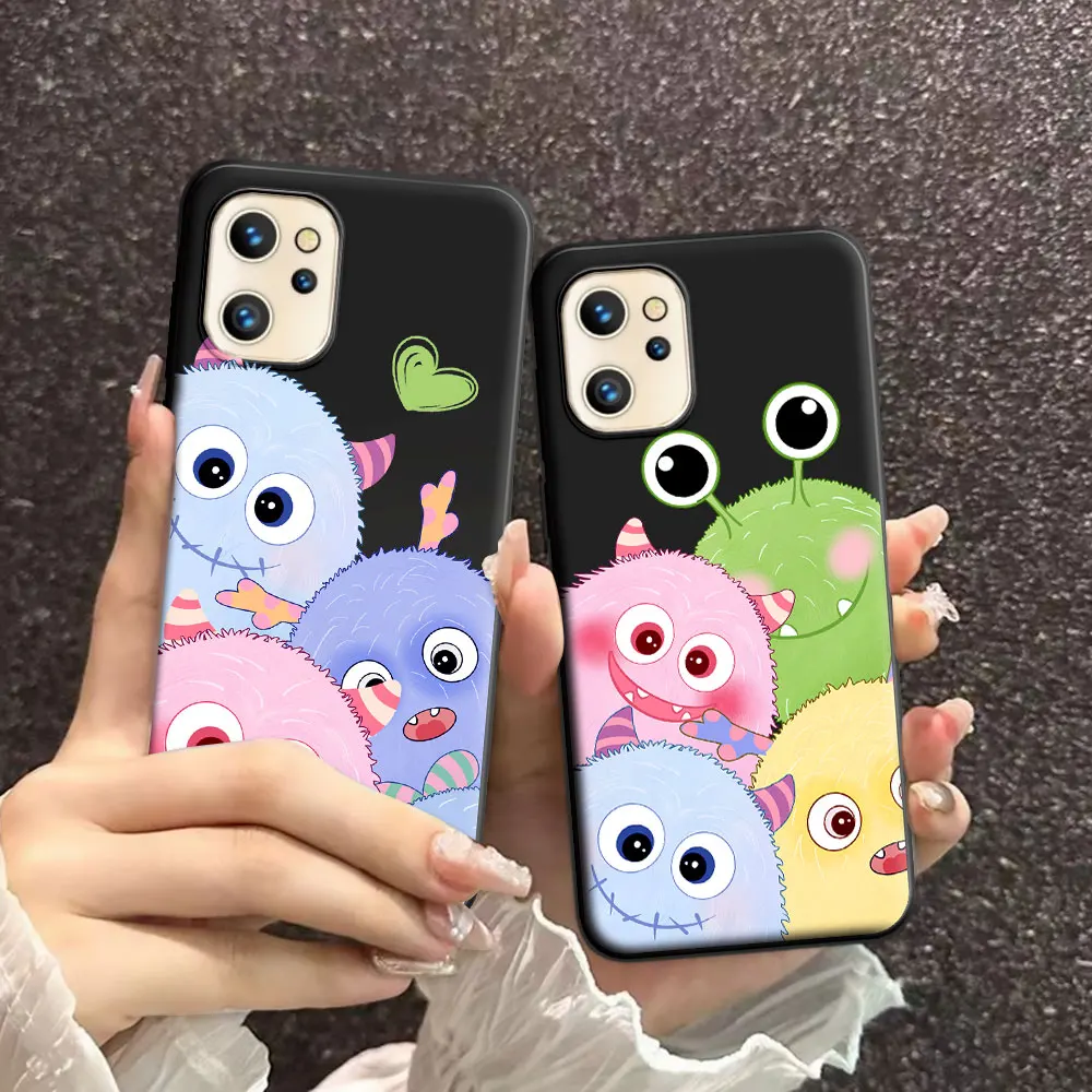 Cartoon Astronaut Pattern Soft Silicone TPU Phone Case - Lovely Back Cover s