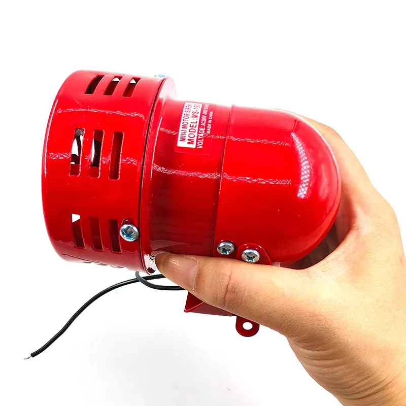 ミニモーターサイレンMS-190 12v 24v 220v自動車空襲サイレンホーン車