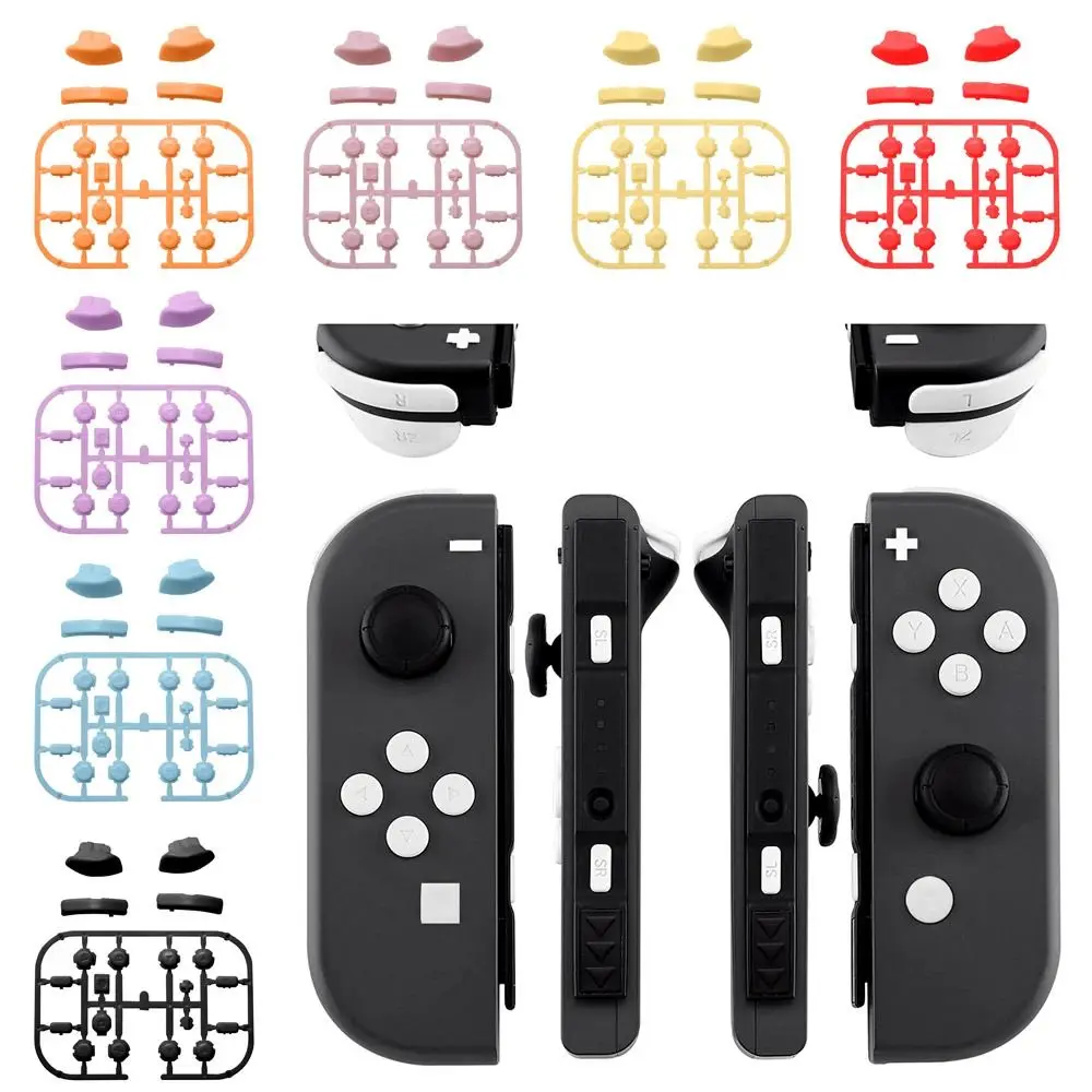 

Комплект комбинированных кнопок ZL/ZR/L/R для плечевой кнопки Joycon ABXY, 1 шт.