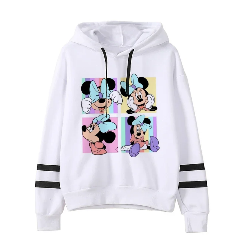 thumbnail image 1 of Sudadera con capucha de dibujos animados para niño y niña, ropa con estampado de Disney, Minnie Mouse, Mickey, Grunge, Harajuku, Y2k, años 90, 1 of 3