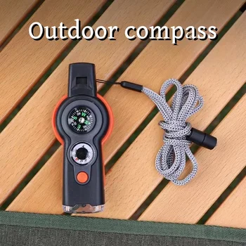 Emergency Survival Whistle with Compass & Thermometer 1