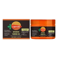 Gel Bronzant Hydratant à la Carotte, Léger et à Absorption Rapide, Rehausseur de Teint Naturel Sans Soleil pour le Visage et le Corps 6