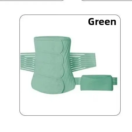 Upgraded and enhanced [Green] postpartum belly belt + pelvic belt