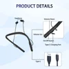 Digital Bluetooth Audio Telephone Hearing Aid Hearing Aid Neckband Aid for Hearing Loss Deafness Rechargeable 5