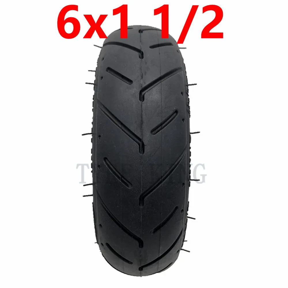 

6 Inch Inflation Tire 6X1 1 / 2 Inner and Outer Tire 6x1.5 Wheel Tyre for Electric Scooter Parts
