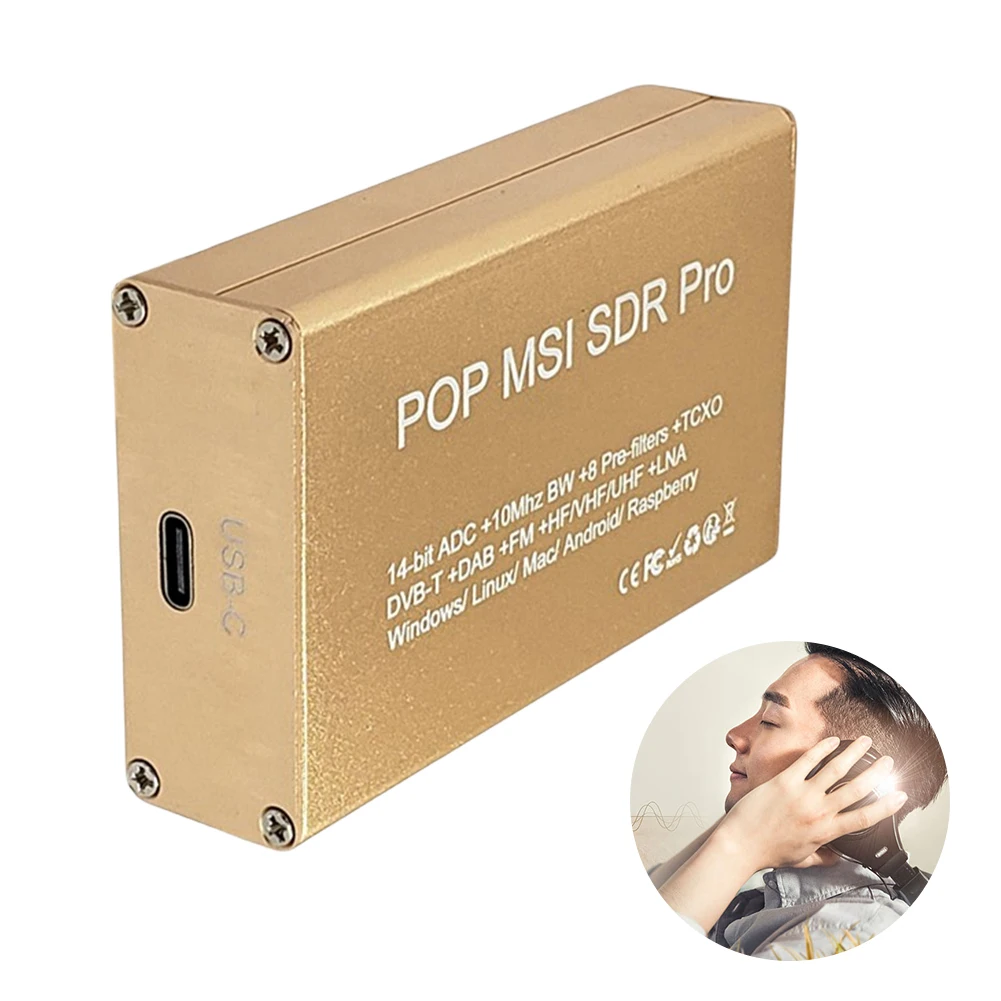 POP-MSI-SDR-Pro-Portable-SDR-Receiver-14Bit-SDR-Receiver-Antenna-Kit ...