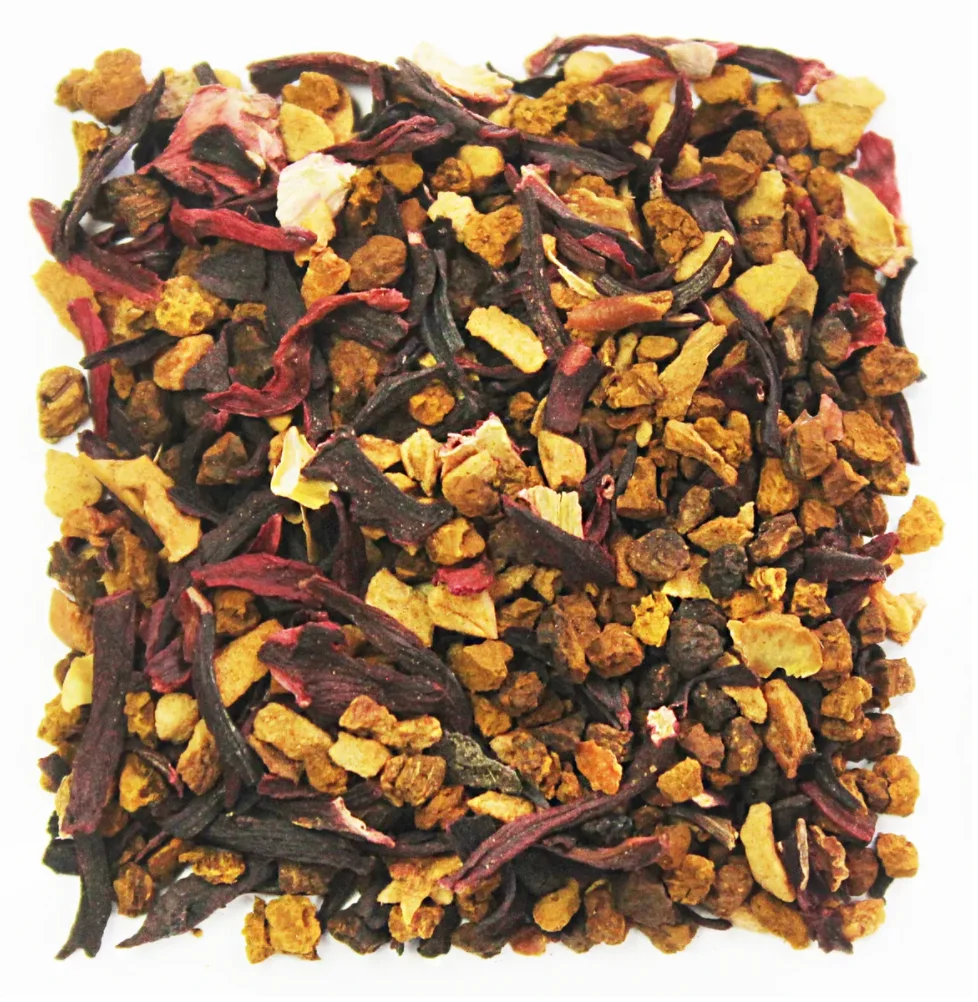 Chaga-tea, birch chaga, apple, karkade, tea drink, Natural additive to tea, supplement to tea, tea, tea additive, herbal tea, dried, natural, eco tea, herb