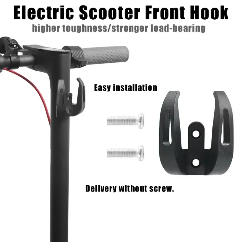 Heavy-Duty Nylon Double Hook for Scooter Storage and Accessories