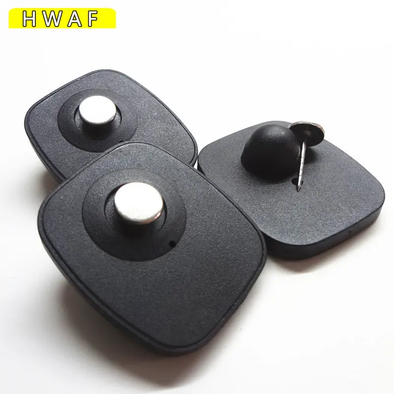 

100PCS Supermarket Anti-theft EAS Anti-theft Label Clothing Anti-theft Buckle Small Square Anti-theft Buckle Hard Label