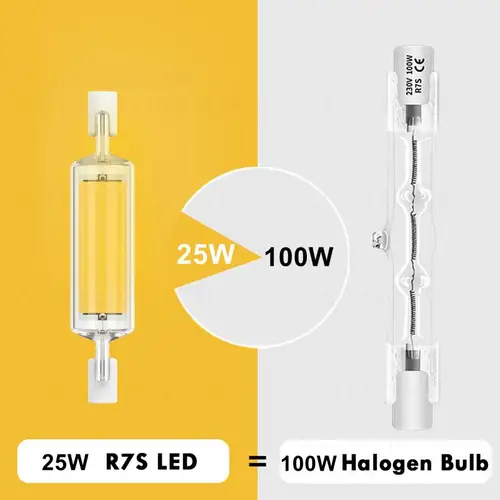 고출력 LED COB 유리관, 할로겐 램프 교체 전구, R7s COB, 118mm, J118, 78mm, J78 COB, AC1110V, 120V, 130V, 220V, 230V, 240V 4