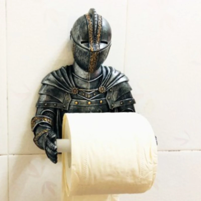 3D Printing Toilet Paper Roll Holder Building Robot  Household Tissue Box Creative Paper Roll Rack Home Decoration 2