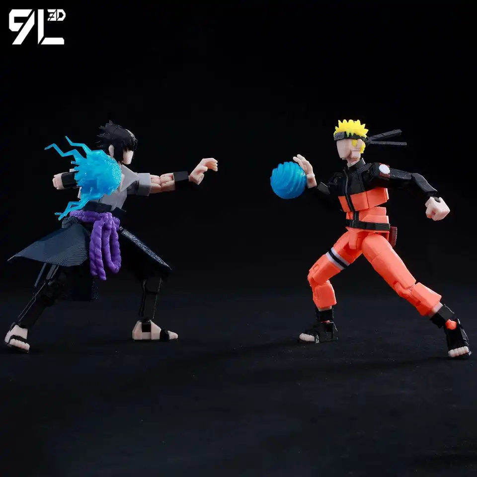 SASUKEN　 9L3D Lucky13 TITAN13 Rasengan Sasuke Uchiha 3D Figure - Susanoo
