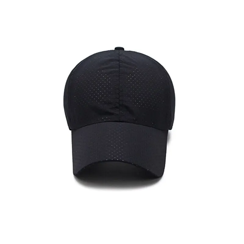 Hat Men Solid Color Mesh Cap Baseball