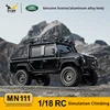 MN111 1:18 Four-Wheel Drive Climbing Car RC Protective Modification Model Car Off-Road Vehicle Children'S Remote Control Car Toy 1