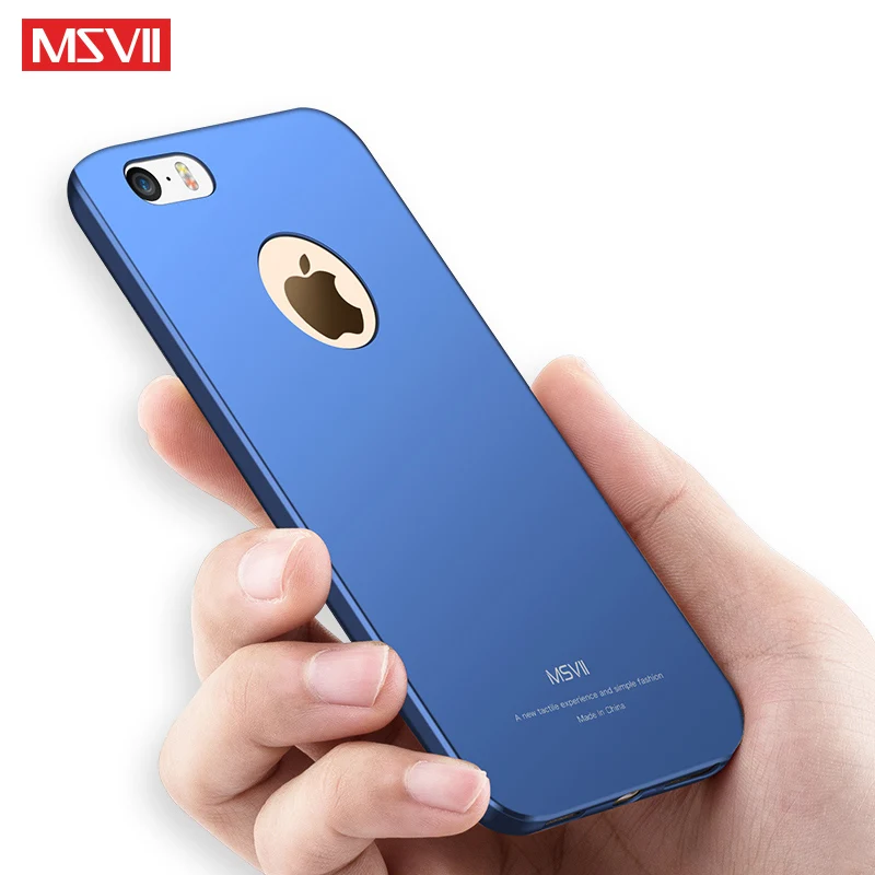 Ultra Slim Frosted Hard PC Cover for iPhone - MSVII Premium Protection Case