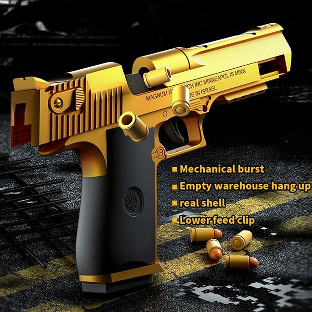 Glock M1911 P85 Toy Gun Desert Eagle Catapult Pistol Soft Bullet Airsoft  Outdoor Sports CS Shooting Pistol Toy - AliExpress