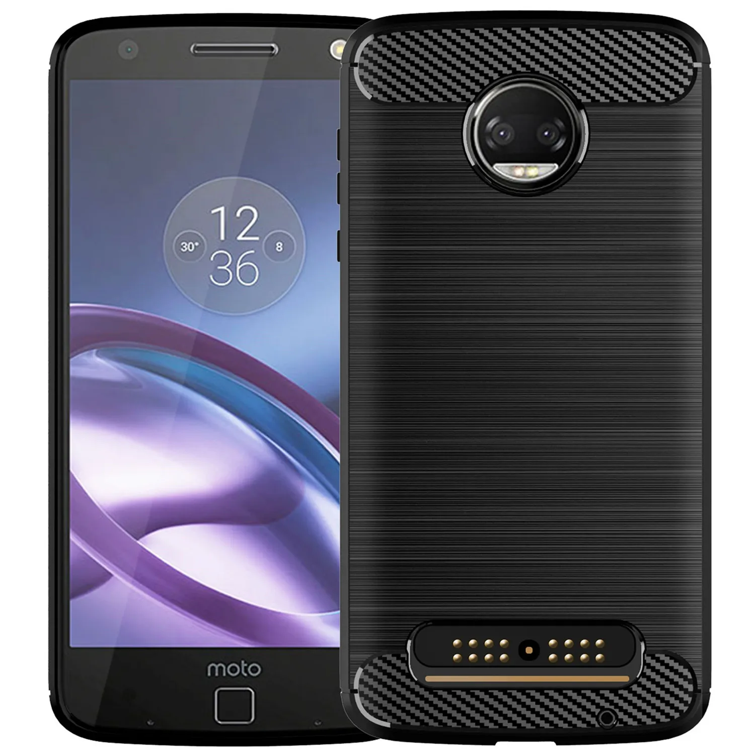 Custodie In Tpu Di Superficie Per Motorola Z2 Force Moto Z2 Play Cover Morbida In Fibra Di Carbonio Per Moto Z 2018 Z2 Custodia In Silicone Antiurto