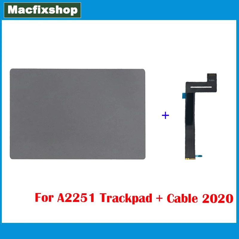 Touchpad Space Grey A2251 Con Cavo Flessibile Muslimper Per Macbook Pro Retina 13 Pollici A2251 Touch Pad Trackpad 2020 Anno Grigio