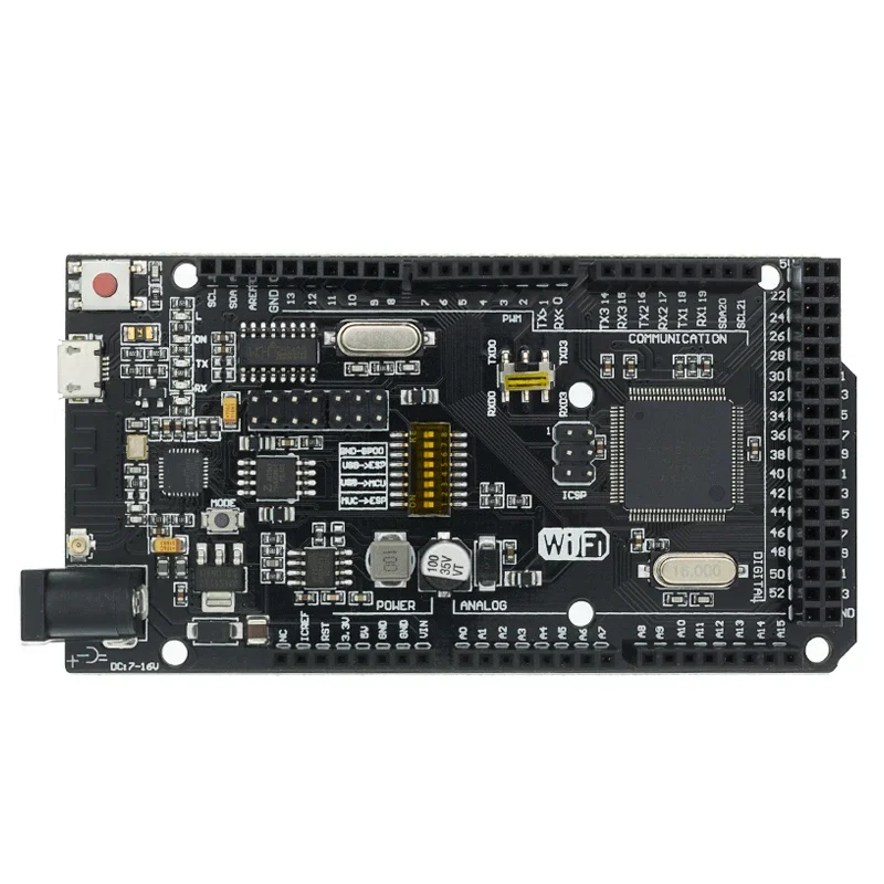MEGA2560 MEGA 2560 R3 (ATmega2560-16AU CH340G) AVR USB Board Development Board MEGA2560 PRO For Arduino Expansion Board DIY Kit image 6