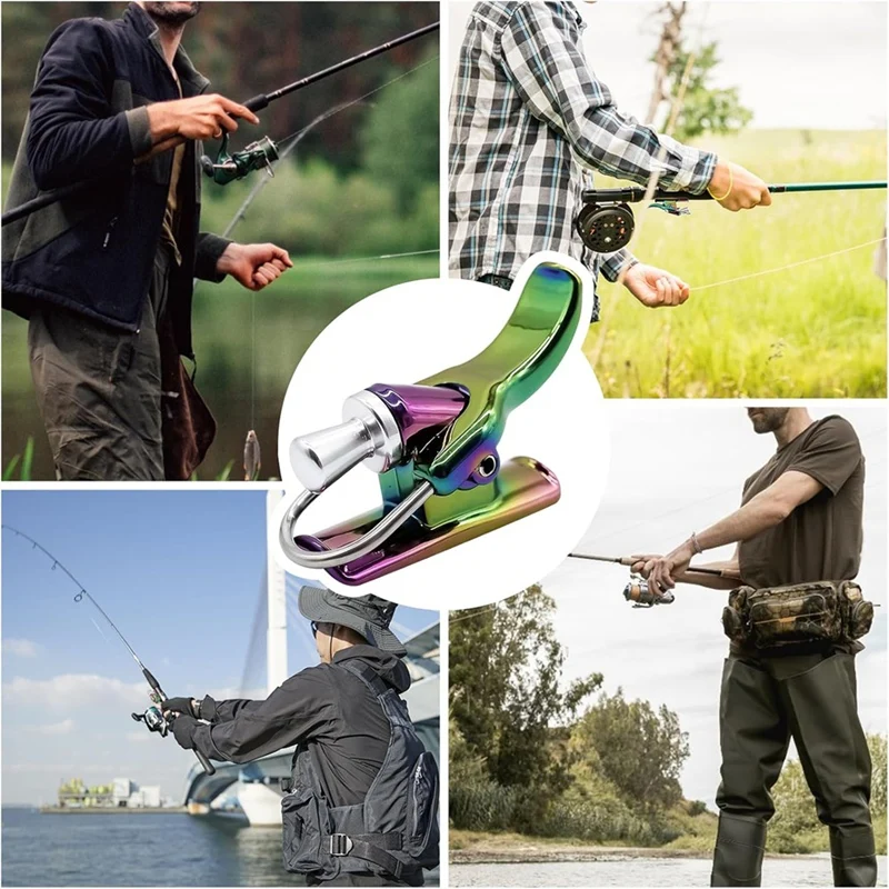 4 Pcs Cast Cannon Surf Fishing Trigger,Aid Sea Fishing Casting Trigger,Cast Ease Pro For Sea Shore Beach