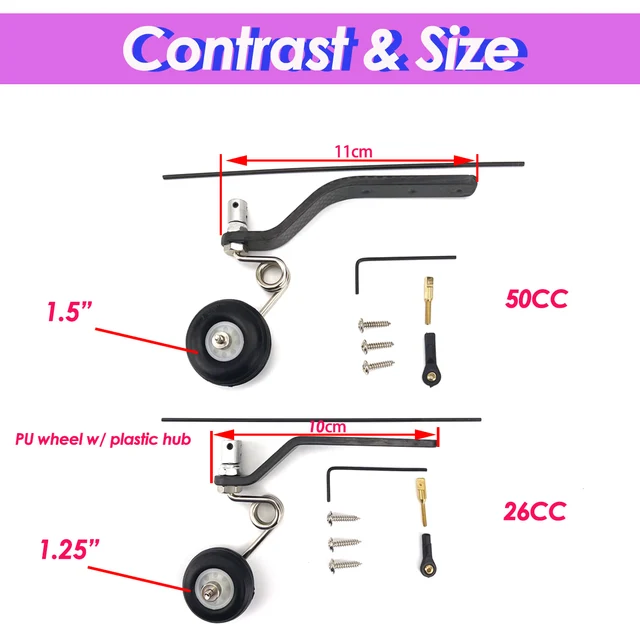 4 Pezzi Set Di Ruote Piroettanti A Forma Di L Da 1,5 Pollici Con Ruote - Foto 10