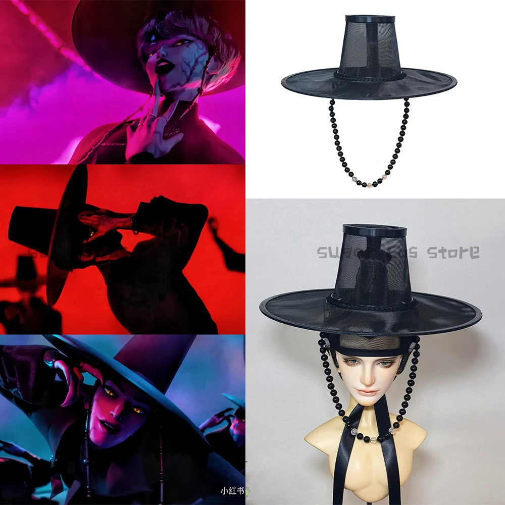 Anime demônio caçador saja menino jinu cosplay traje peruca kpop grupo  cantando estilo coreano homem terno chapéu preto y2k gótico dia das bruxas  - AliExpress, image size:1000x1000