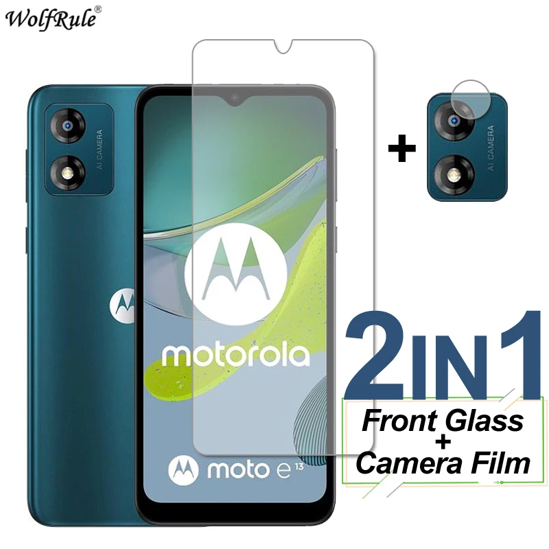 Silicona con logo - Motorola E13 (PREMIUM)