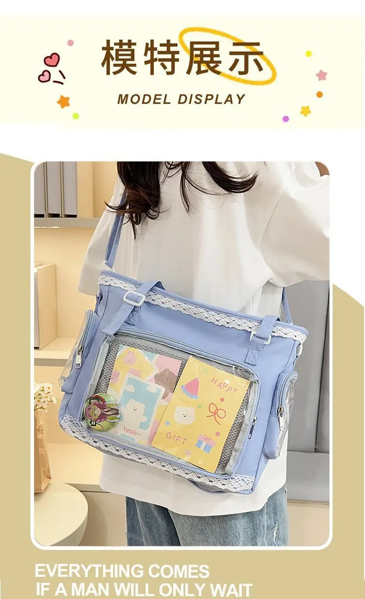 Ballet Girl Large Appetite Itabag Japanese Two-Dimension Single Shoulder Crossbody Bag Gift For Friends Women'S Handbag Se1e7cb821543483ab32a36be9e88cd05d