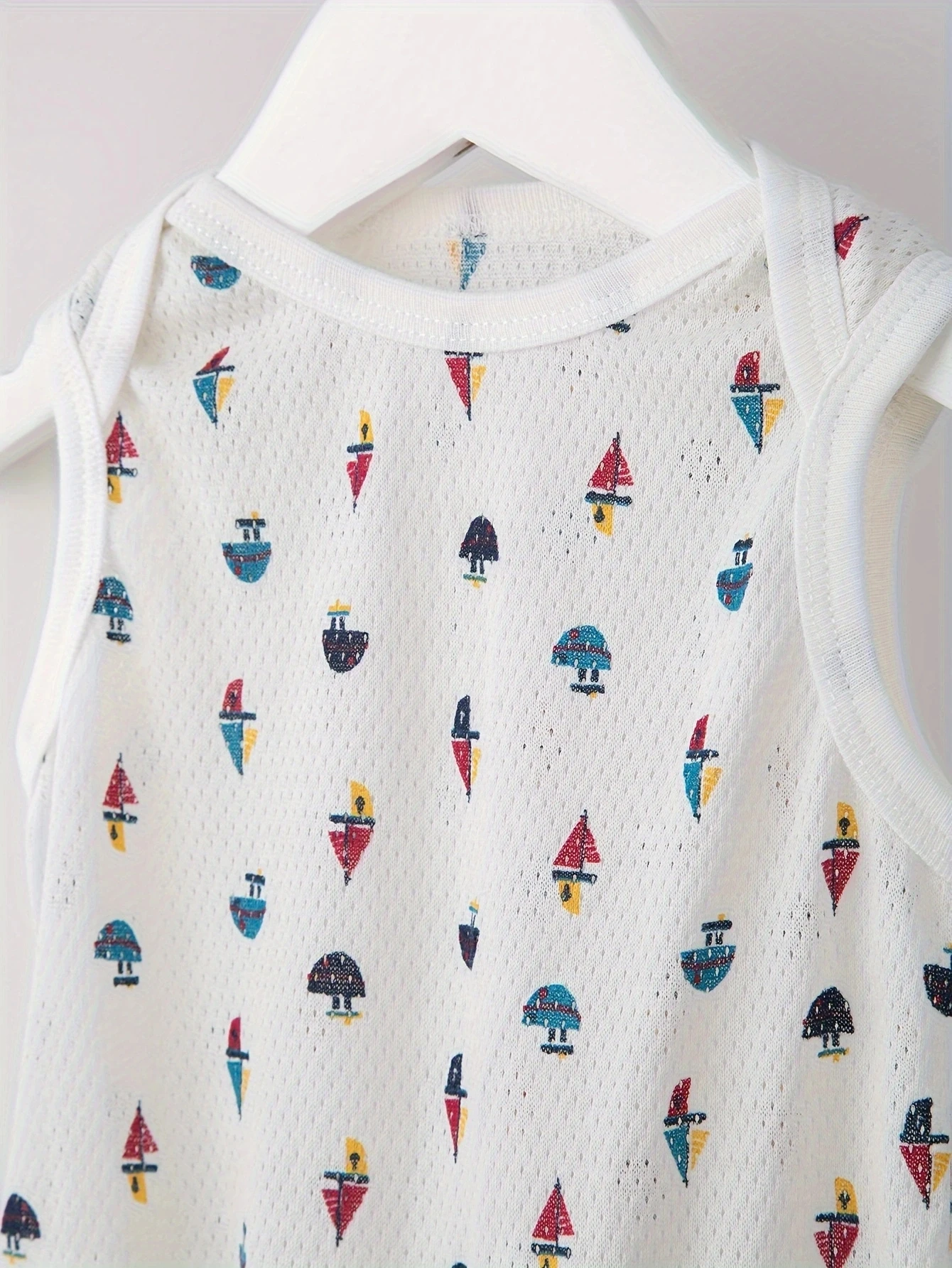 5PCS Summer Baby Boys 100% Cotton Triangle jumpsuit Soft, Comfortable, Lightweight, Breathable Baby Boys' Sweetheart 4