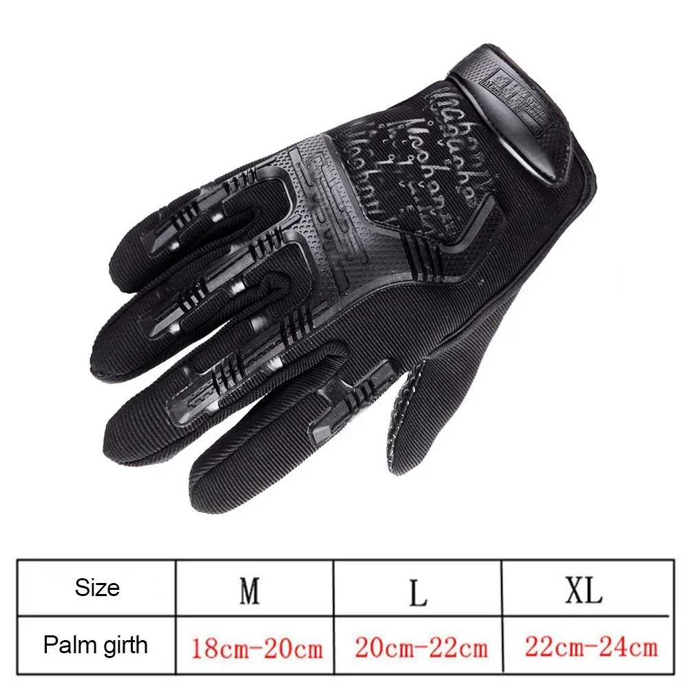 Wearable Anti-slip Gloves Men's Special Forces Seal Tactical Gloves Cool Motorcycle Super Mechanic Long/Half Fingers 6