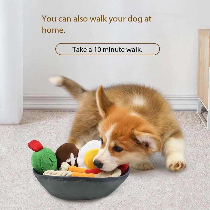 

Dog Plush Chew Toys Imitation Food Chew Toys For Teething Plush Fabric Teething Chew Toys For Dogs Cats And Other Small Animals