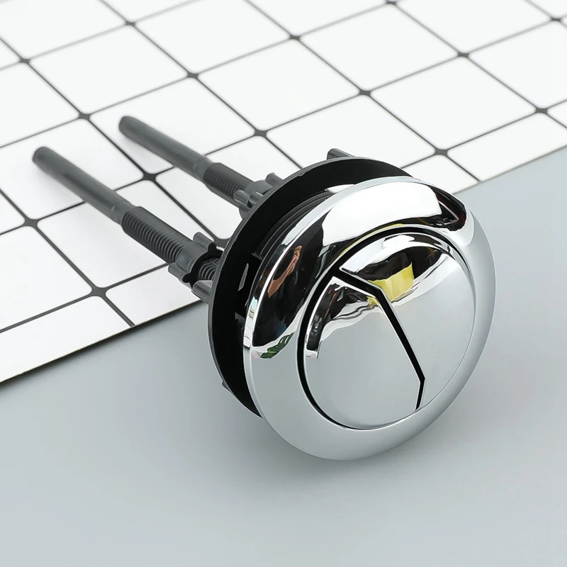 Universal Dual Flush Toilet Water Tank Button Round Shape