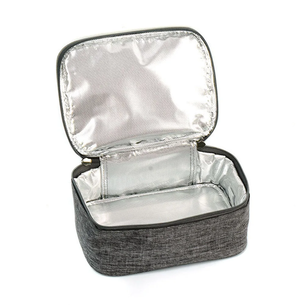 USB Heating Lunch Box Bag Electric Lunch Bag Oxford Cloth Portable Food Warmer Waterproof Large Capacity for Camping Picnic