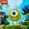Linkgo Connection Building Blocks Monster University James Mike Model Anime Mini Brick Figure Toy For Christmas Gift 6