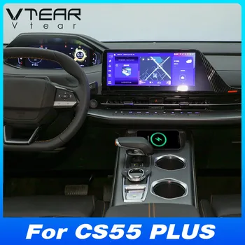 Per CHANGAN CS55 PLUS 2021 2022 Caricatore Wireless per auto 15W Veloce Adattatore per piastra di ricarica per telefono cellulare Accessori interni