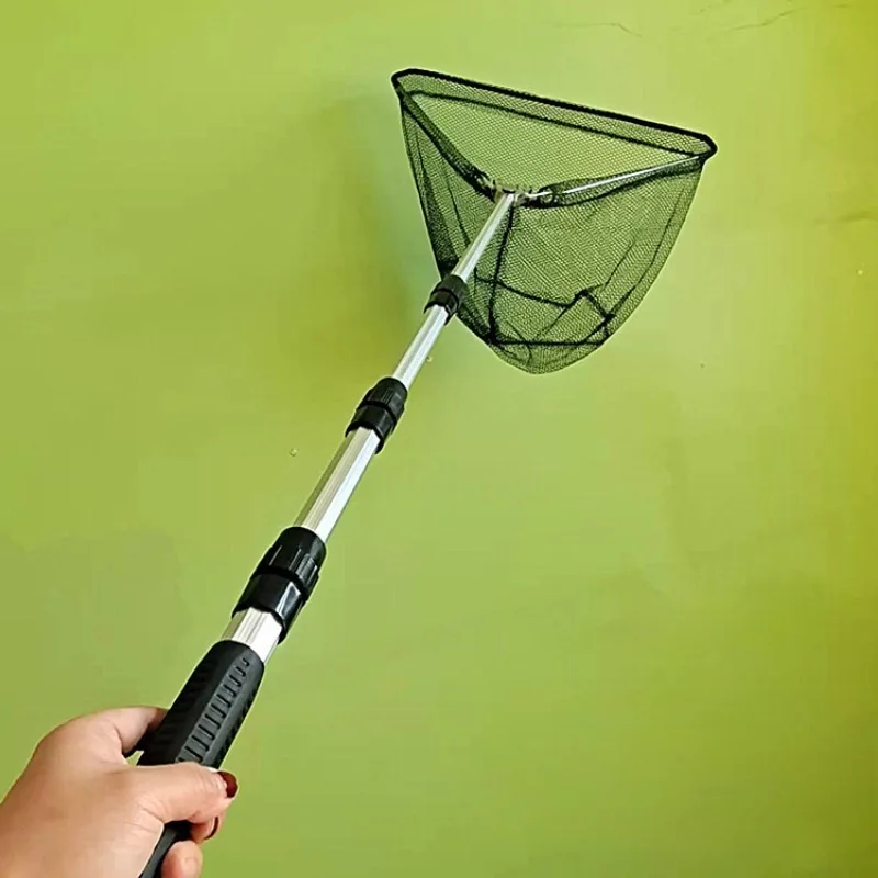 Red De Goma Para Pca Con Mosca, Malla De Aterrizaje De Madera, Aparejos De Pca TOPIND, 1