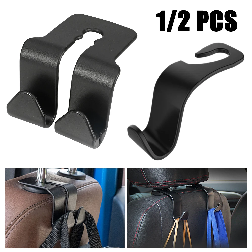 Universal Car Seat Back Hook Multifunction Portable Car Seat Hooks Hanger Holder Bag Storage