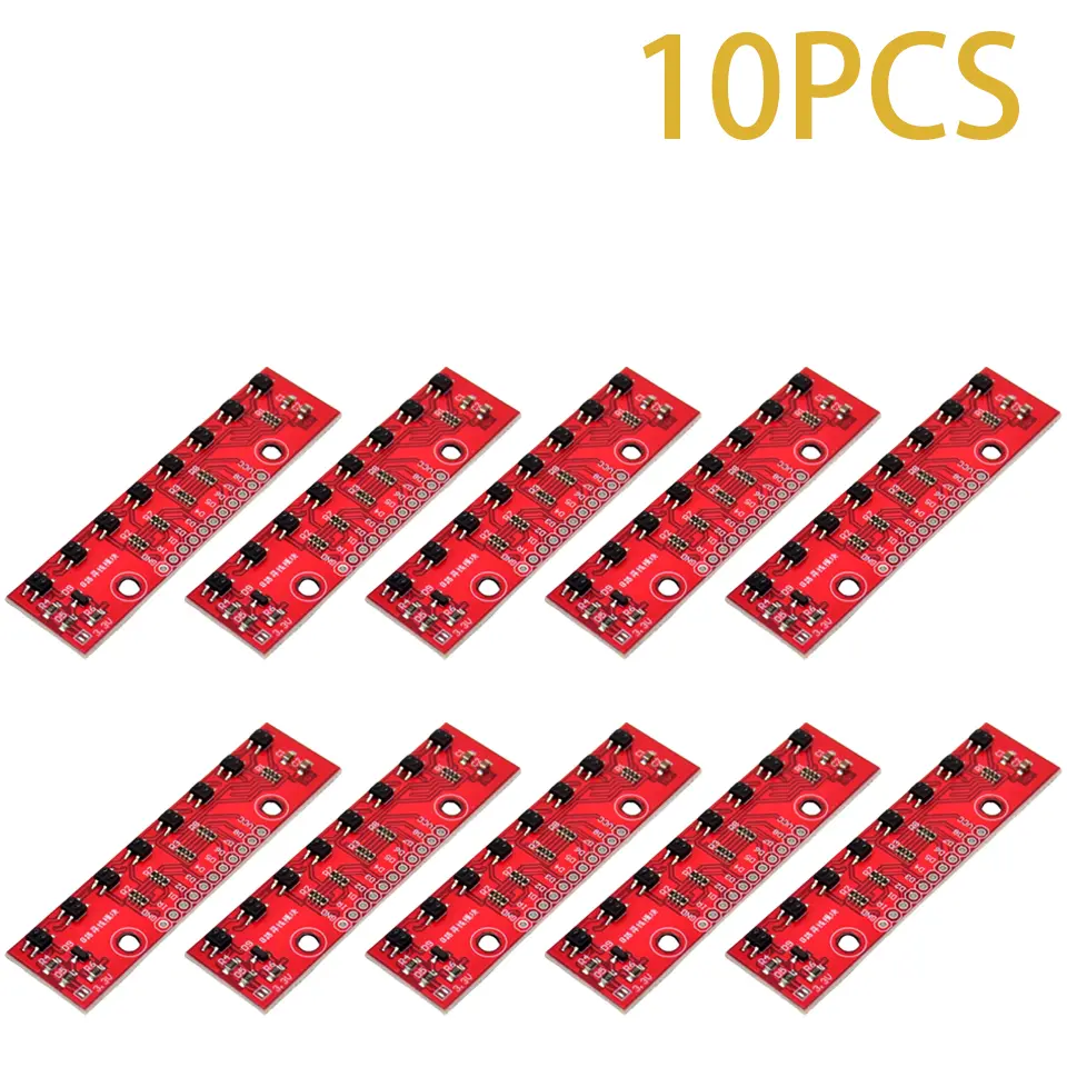 1-10PCS 8-Channels Infrared Line Tracking Sensor Module – Digital Output for Arduino Smart Car Robot DIY Projects image 9